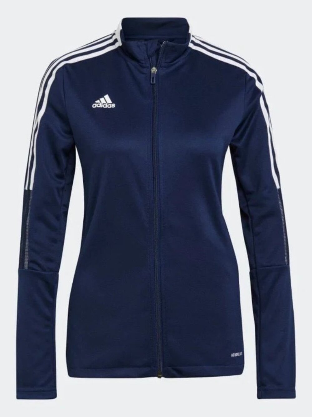 BNWT WOMENS ADIDAS ORIGINALS TIRO 21 FULL ZIP TRACK JACKET NAVY EXTRA LARGE (XL)
